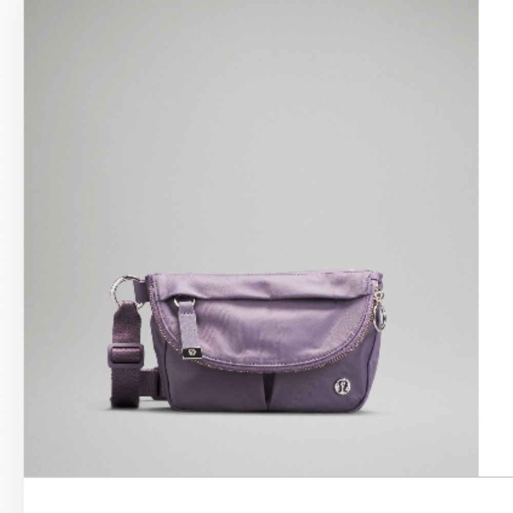 Lululemon Purple Crossbody Bag Sleek Durable Design *New* with tags